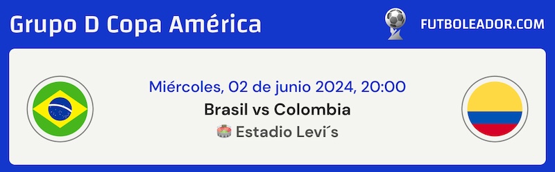 pronostico del brasil vs colombia de copa america
