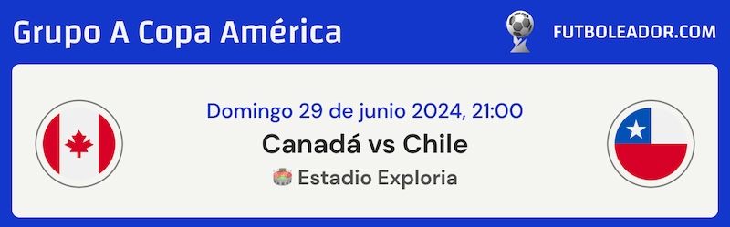 canada vs chile pronostico de la copa america